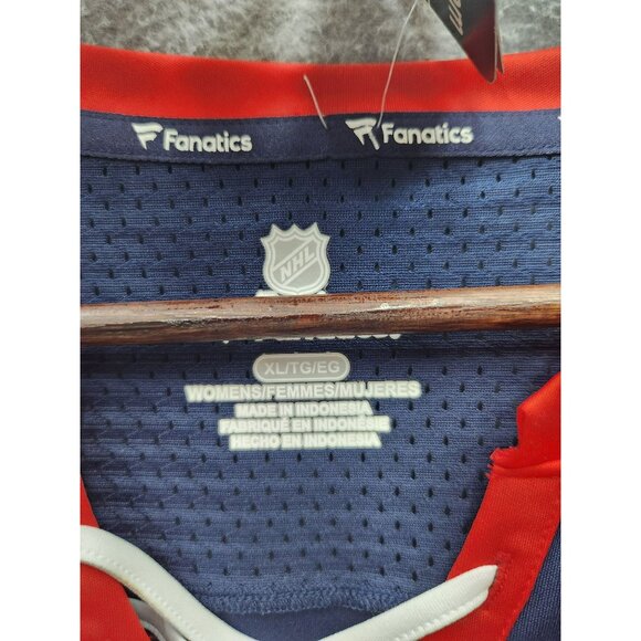 Fanatics NHL Womens Blue Jackets Jersey XLG Size - Picture 2 of 10